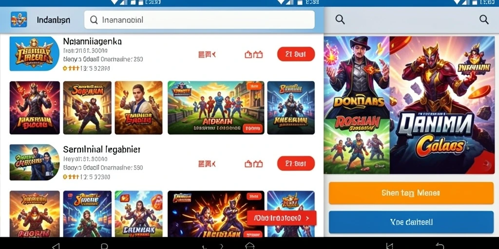Visualisasi level yang menantang.