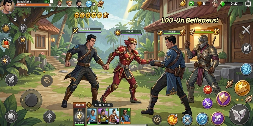 Gameplay yang seru dan penuh tantangan.