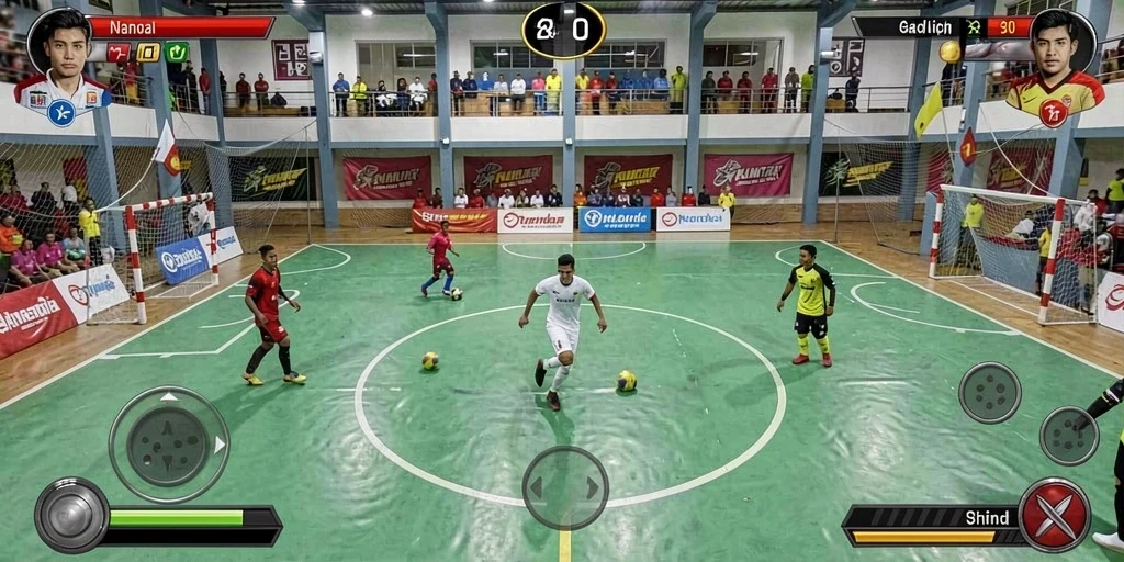 Mode multiplayer seru untuk bersaing dengan teman.