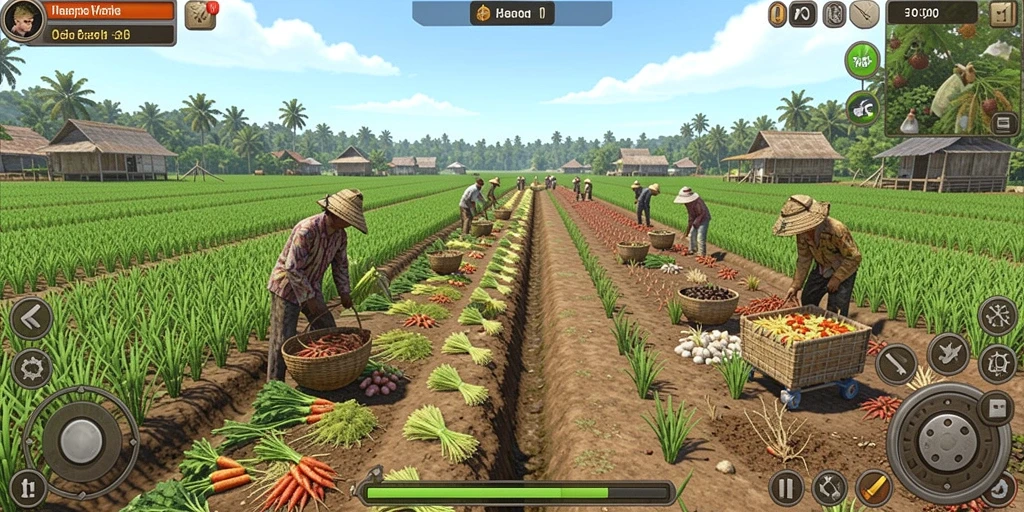 Fitur multiplayer yang memungkinkan interaksi dengan pemain lain.