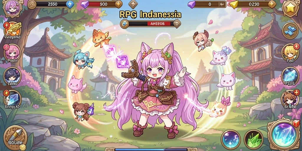 Tantangan yang beragam di setiap level permainan.