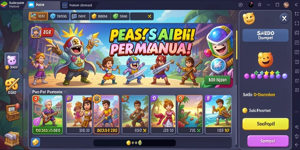 Sistem pertarungan yang menarik dan seru.