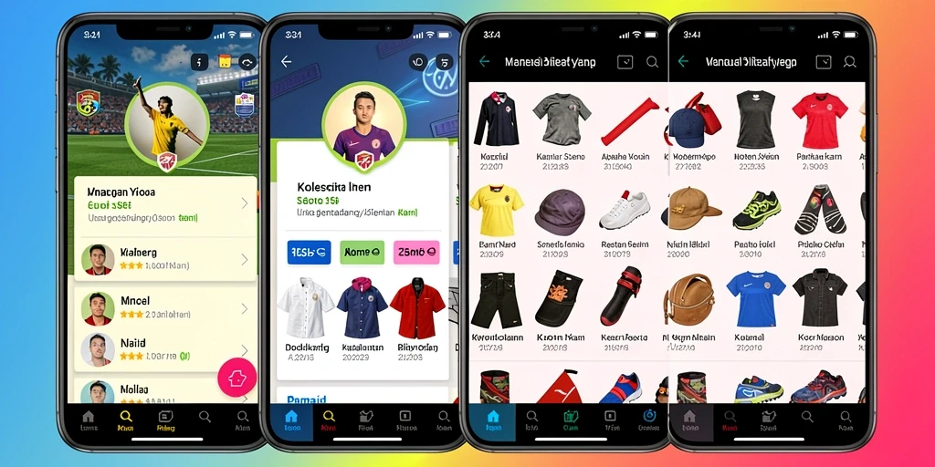 Gambar ketiga menampilkan lingkungan menakjubkan yang dapat dijelajahi.
